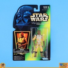 Star Wars - Bossk Canada Tri Lingual - POTF Green - MOC - POTF-IG-9