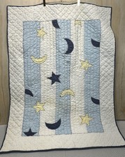 Pottery barn crib quilt Moon And Stars