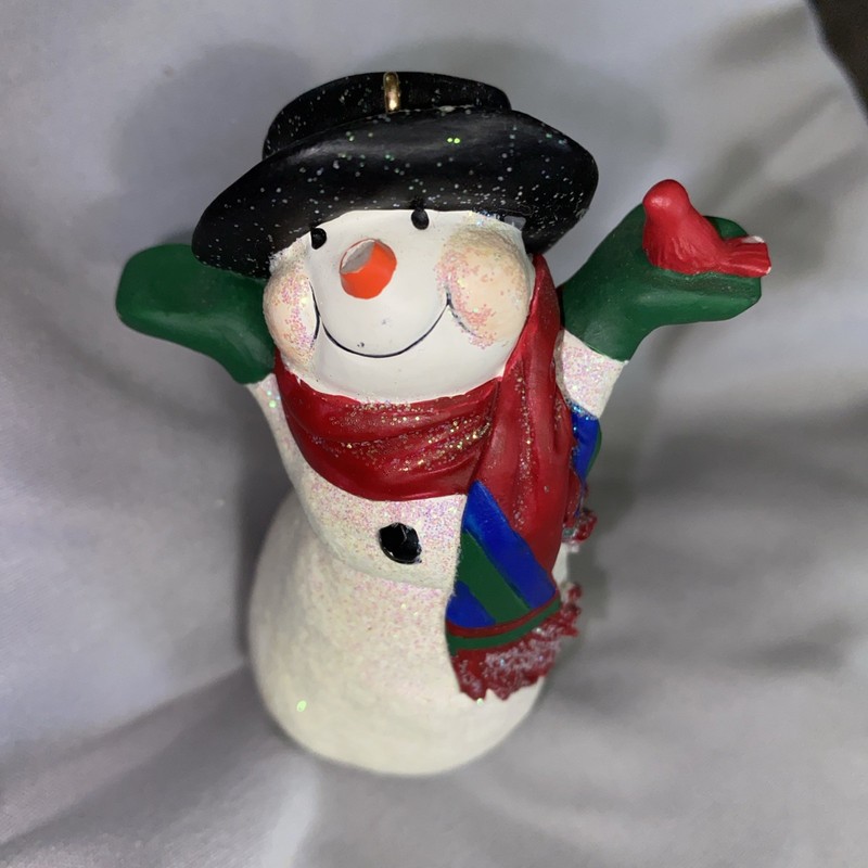Angel Works Art Jackson Frost Christmas Ornament Signed as is