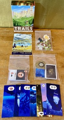Trails Board Game Keymaster Games 2021 Complete Excellent
