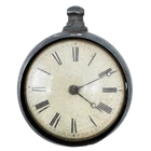 Antique 18s Dudley Double Case Key Wind Open Face Pocket Watch Swiss Made