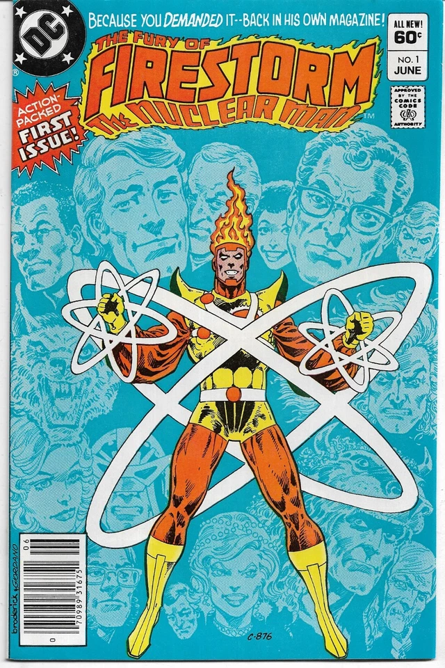 DC Copper Age : The Fury of Firestorm #1 (Pat Broderick) 1st Black Bison (1982) - Bild 1 von 1