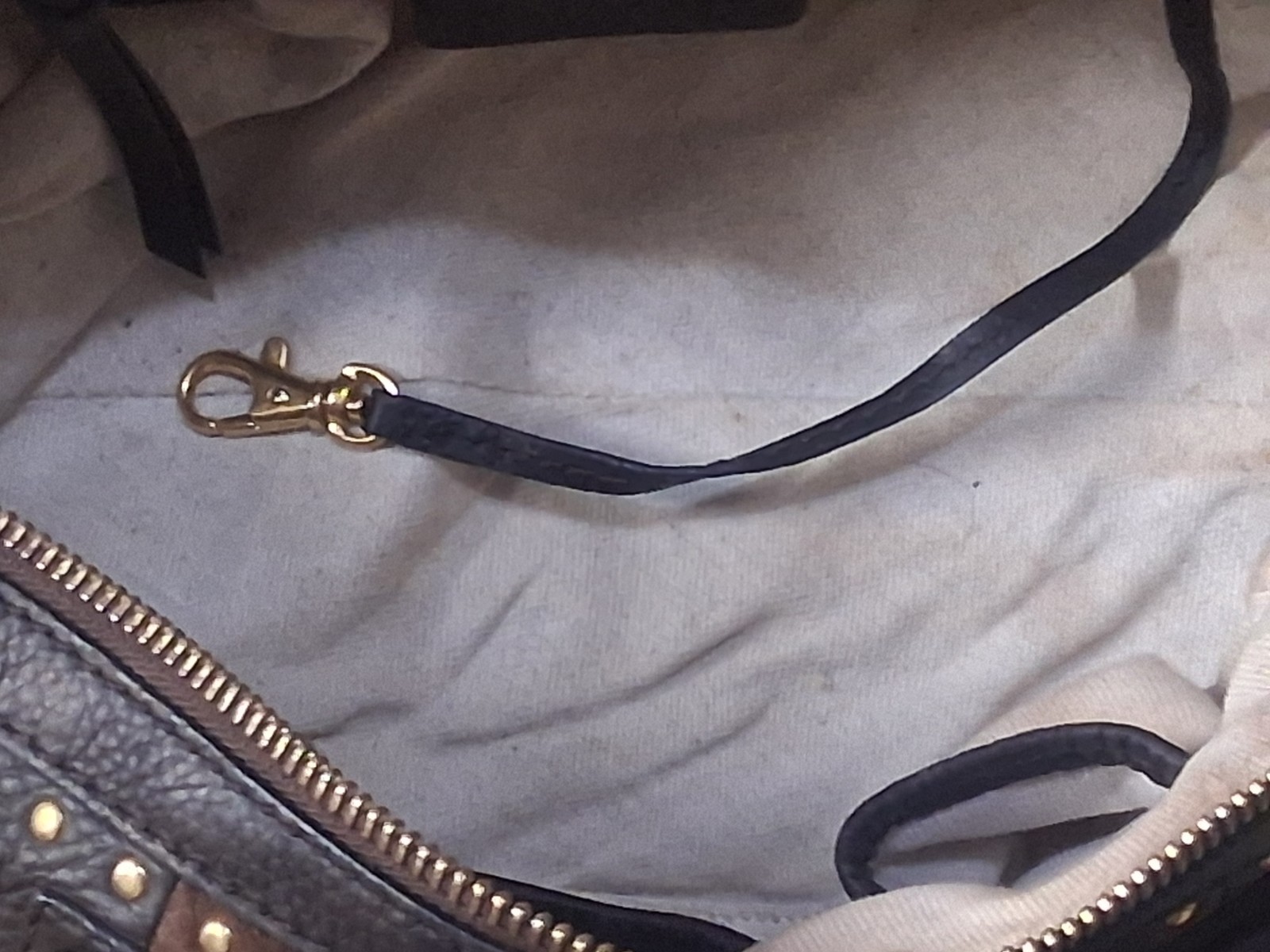 Michael Kors Astro Patchwork Studded Satchel Brow… - image 10