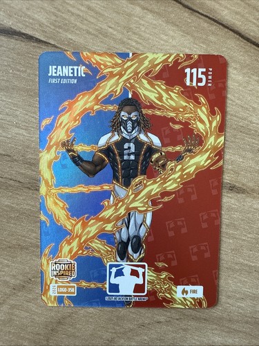2025 Bo Jackson Battle Arena Griffey Jeanetic Ashton Jeanty Logo Foil RC Fire