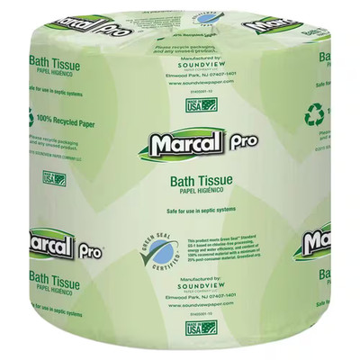 4.30 In. X 3.66 In. 2-Ply White Bath Tissue
