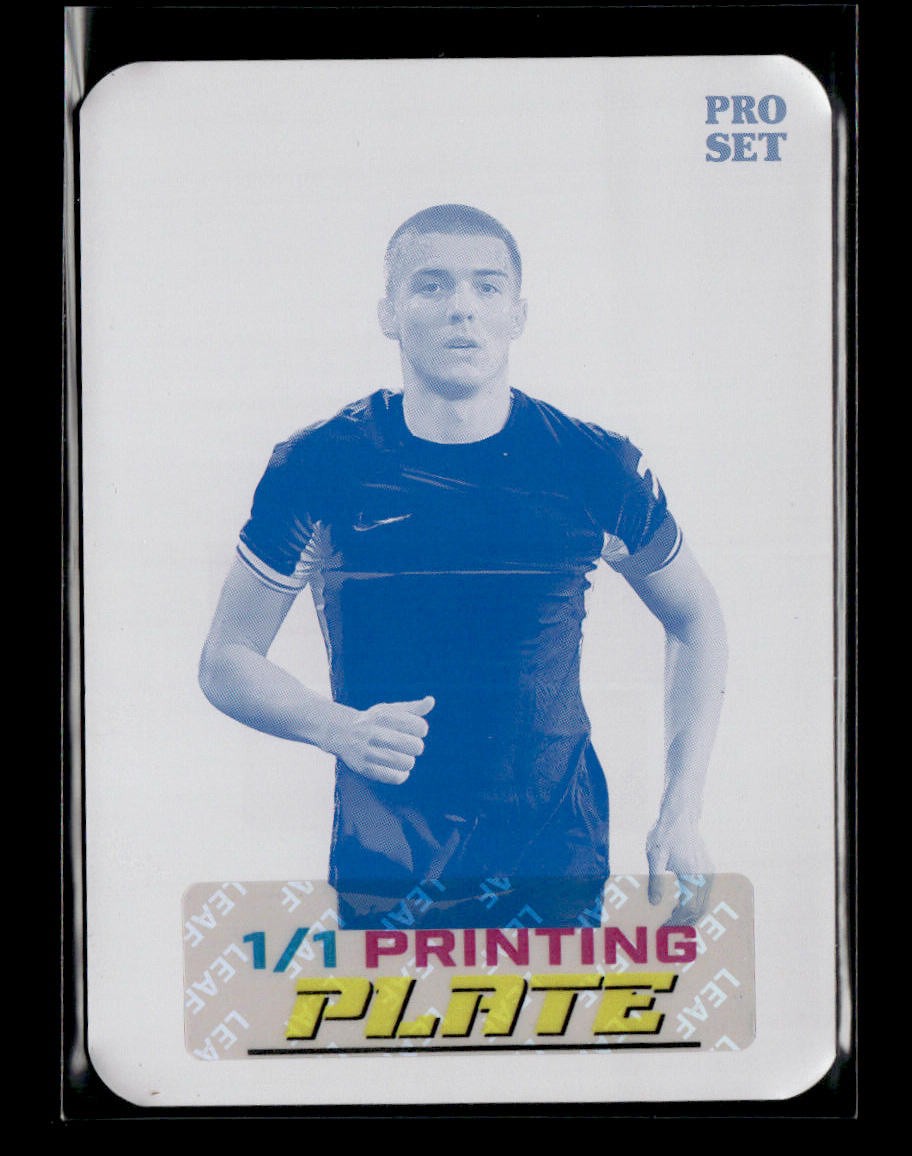 2024 Leaf Collective - Pro Set Printing Plates Cyan #PSB-3 Alfie Gilchrist #/1