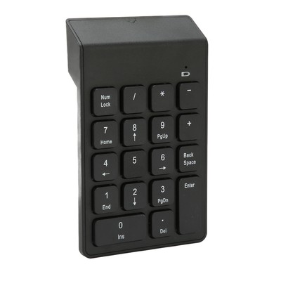 2.4G Wireless Numeric Keypad Chocolate Keys Plug And Play 18 Keys Number Num SAL