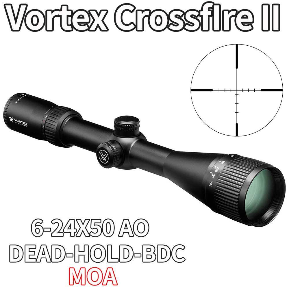 断捨離中　ゴース　AR 10枚　@92 Vortex CF2-31045 Crossfire II 6-24x 50mm Adjustable Objective Dead