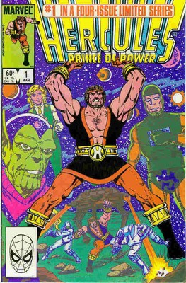  Hercules Prince of Power Vol. 2 # 1 (of 4) (Bob Layton) (USA, 1984)
