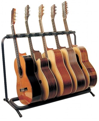 CLOSEOUT! RockStand Guitar Stand for 5 Acoustic Guitars, RS20871B2, 1/2 off!