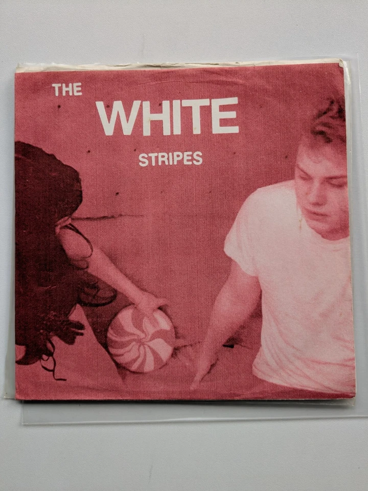 The White Stripes - Let's Shake Hands - US First Press Red 7" Vinyl Single 1998 - Image 2 of 4