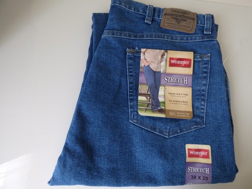 Wrangler Men's Midweight Stretch Jean Regular Fit - Picture 10 of 12