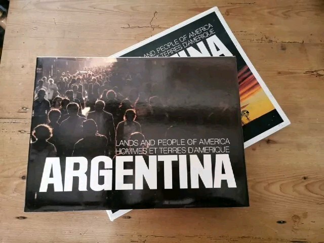 Argentina Lands And People of America Hardcover Book English 