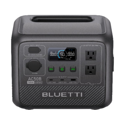 BLUETTI AC50B 700W 448Wh Portable Power Station LiFePO4 for