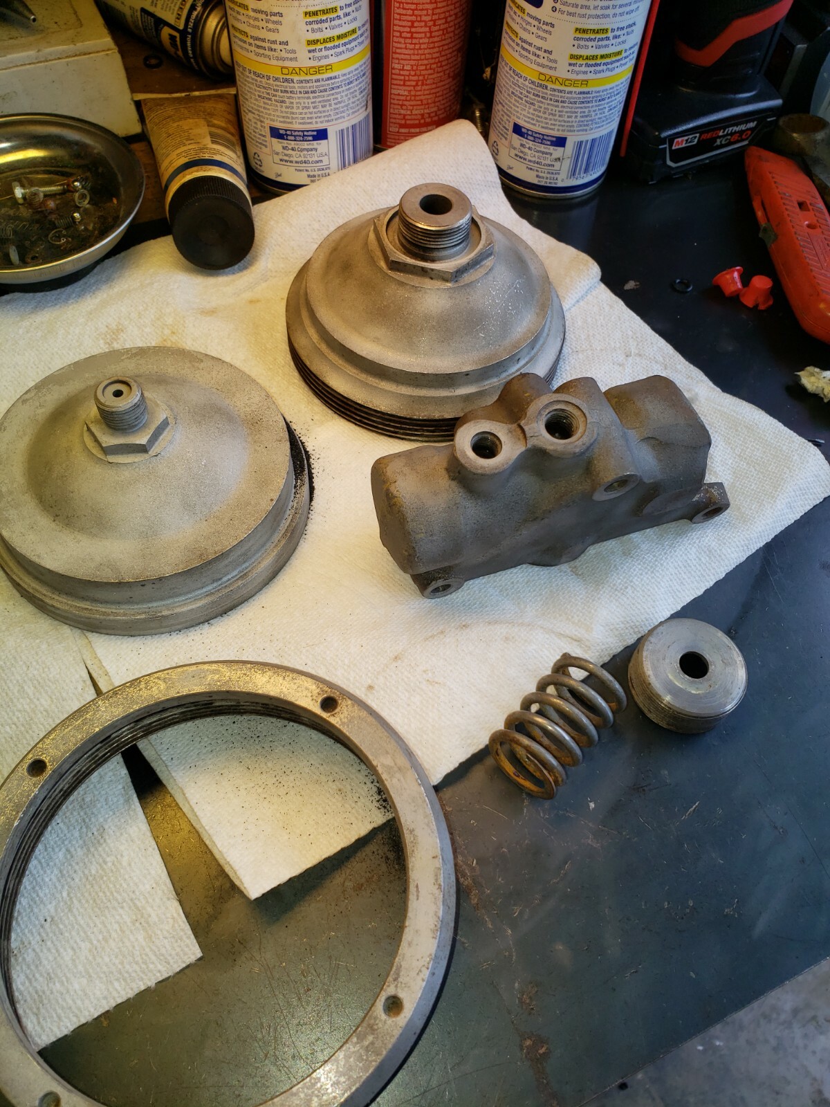 ROLLS ROYCE ACCUMULATOR AND VALVE ☆ I REBUILD YOUR UNIT, YOU SEND ME "YOUR" UNIT