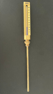 WIKA Mechanische Temperaturmesstechnik Maschinen-Glasthermometer Typ 32, V-Form