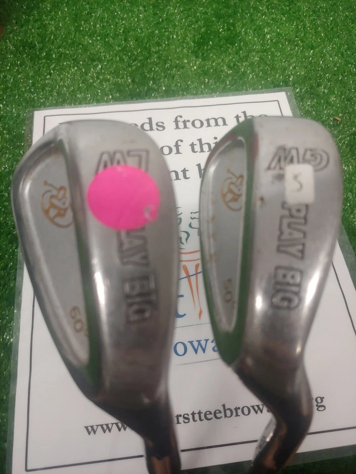 Набор веджей Play Big 50* Gap и 60* Lob графитовые стержни - Изображение 2 из 4