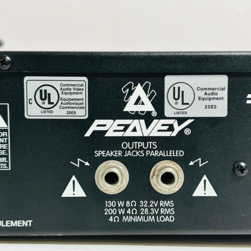 PEAVEY SESSION BASS AMP Amplifier Head Vintage 1995 - Picture 9 of 14