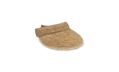 Hat Attack Straw Pocket Visor