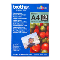 Brother Original BP71GA4 Fotopapier A4 GläNzend 20 StüCk 21 X 29,74 Cm 21X29