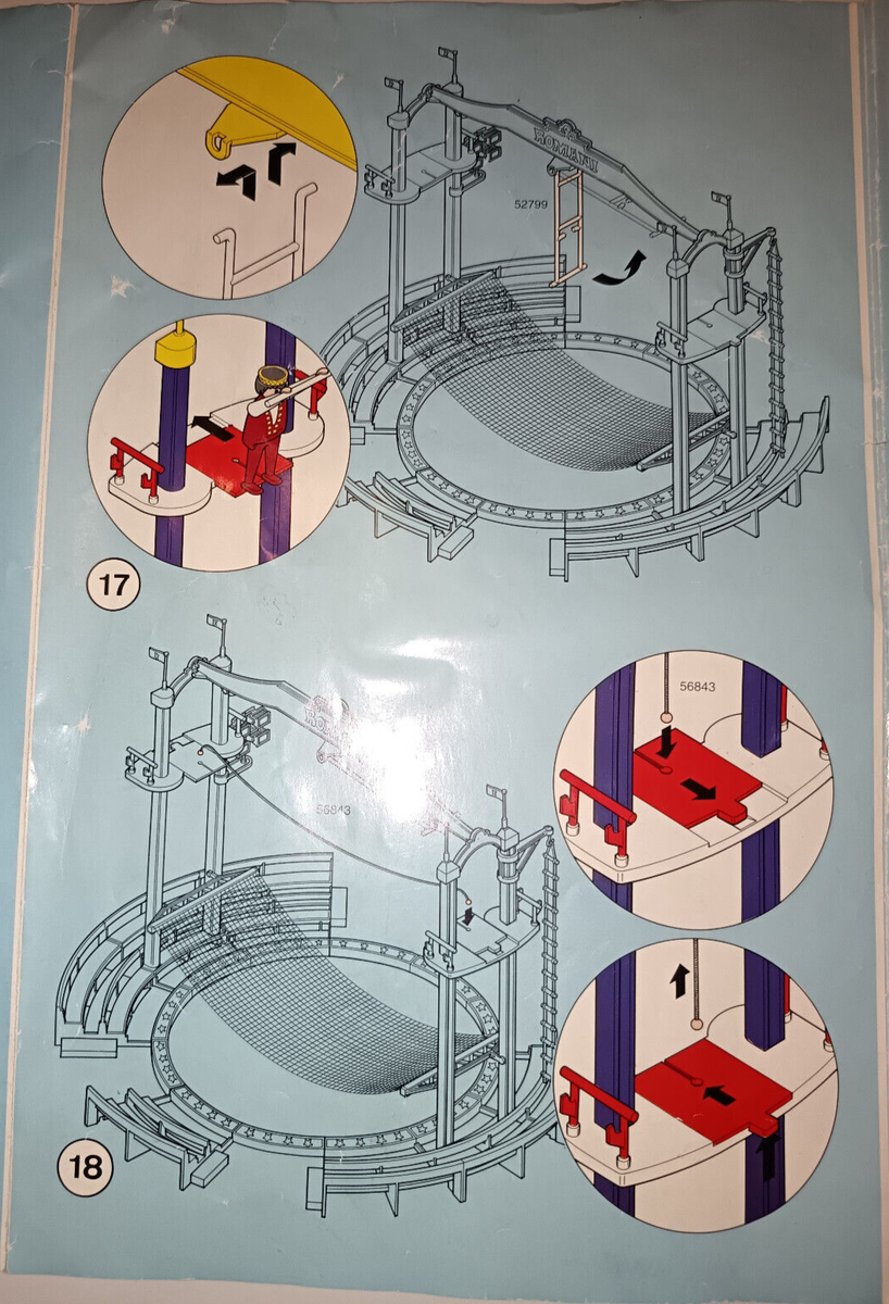Playmobil * ROMANI CIRCUS 3720 * Spares * SPARE PARTS SERVICE