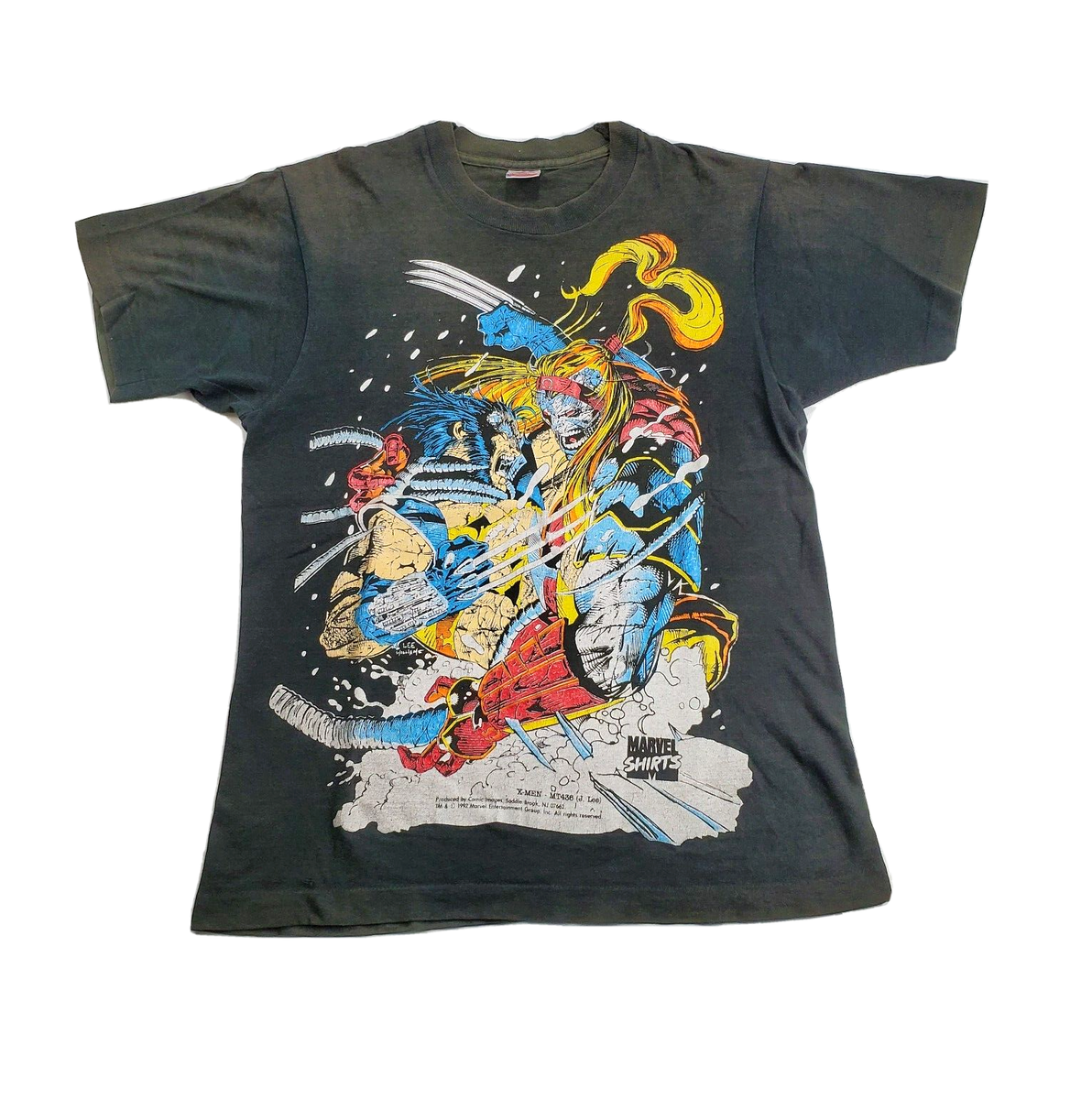 Vintage 1992 Marvel Comic Images Wolverine vs Omega-Red T Vintage 1992 Marvel Comic Images Wolverine vs Omega-Red T