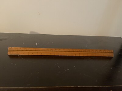 Lot Of 2 -  3 Sided Rulers Architects' scale, Engineers' Scale British Imperial