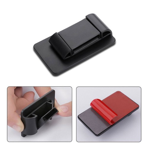 2Pcs Black Car Interior Decor Seat Belt Stabilizer Limiter Tool Auto Accessories - Foto 9 di 12
