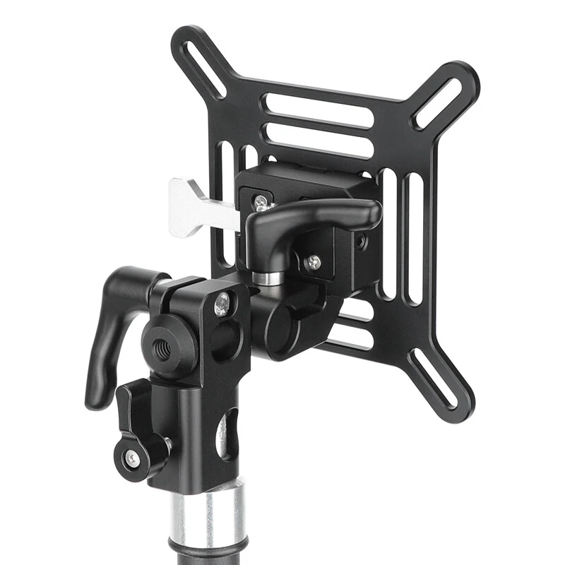 CAMVATE Adjustable VESA Monitor Bracket w 5/8" Pole Mount fr Monitors 13 to 32"