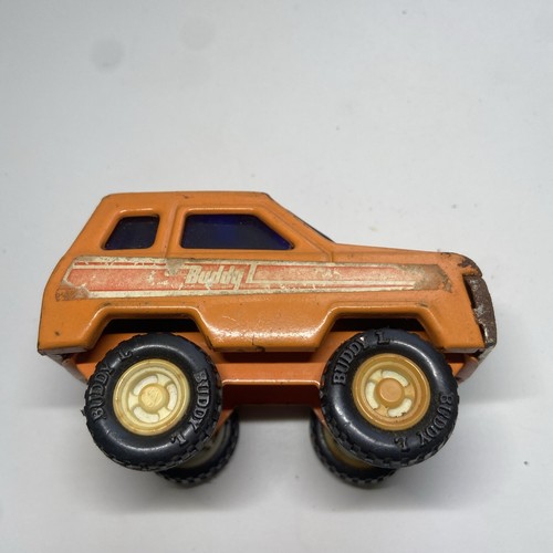 Buddy L mini truck SUV ORANGE SUNROOF diecast toy car 1970s - Picture 7 of 7