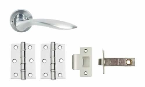 DALE HARDWARE PBX2020-PRV  OPEN PRIVACY DOOR PACK CW DUAL FINISH HANDLES 3'' 2BB