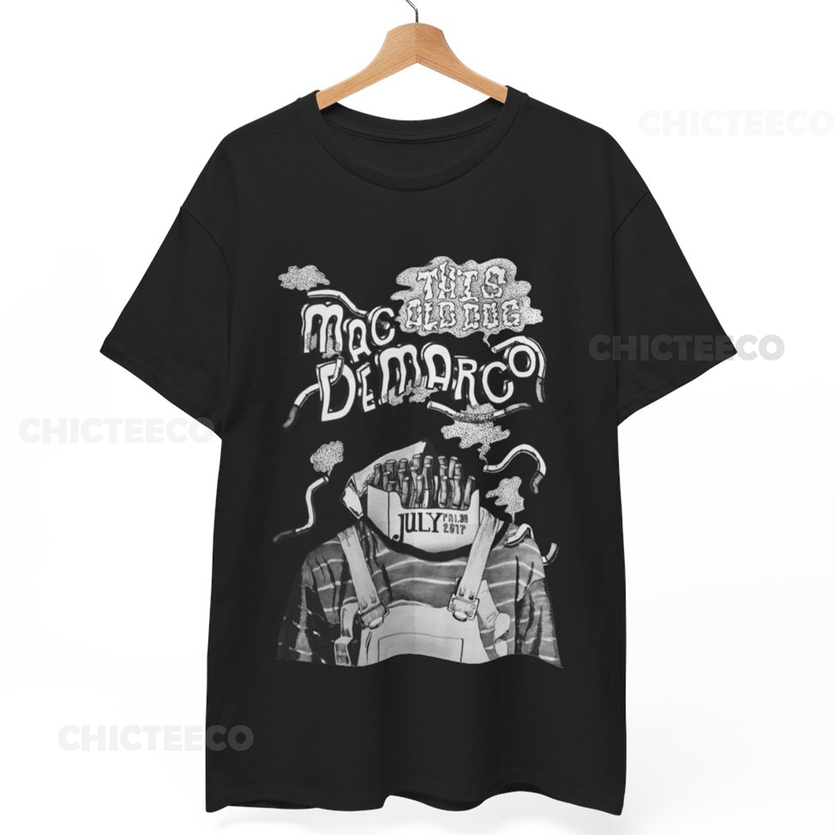 Mac DeMarco Unisex T-shirt, Retro Indie Rock Musician, Music Band Unisex Shirt