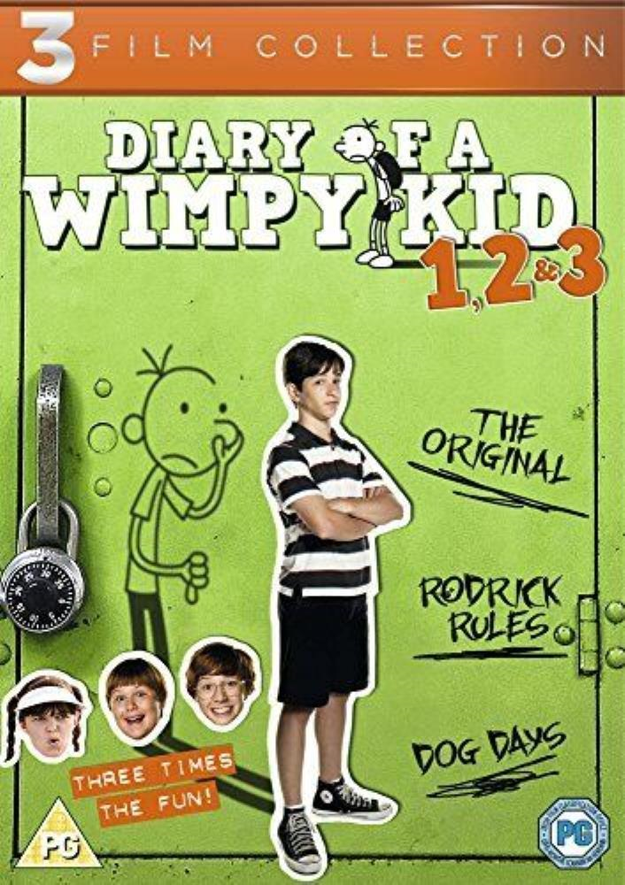 Diary Of A Wimpy Kid 1-3 DVD FREE SHIPPING