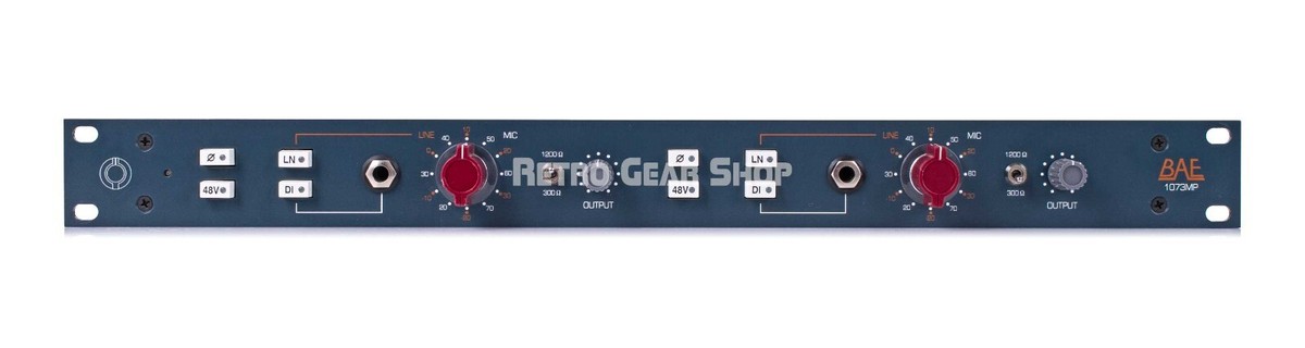 BAE 1073MP Dual-channel Rackmount Microphone Preamp with PSU | eBay