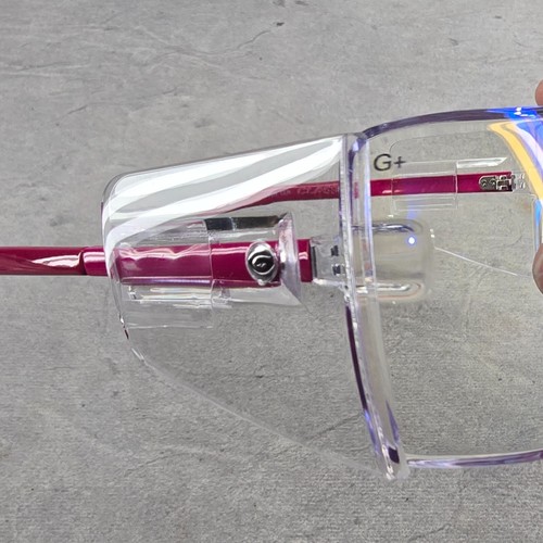 Gargoyles Sunglasses Authentic Arnold Terminator Classic Clear Lens Pink Frame - Picture 9 of 23
