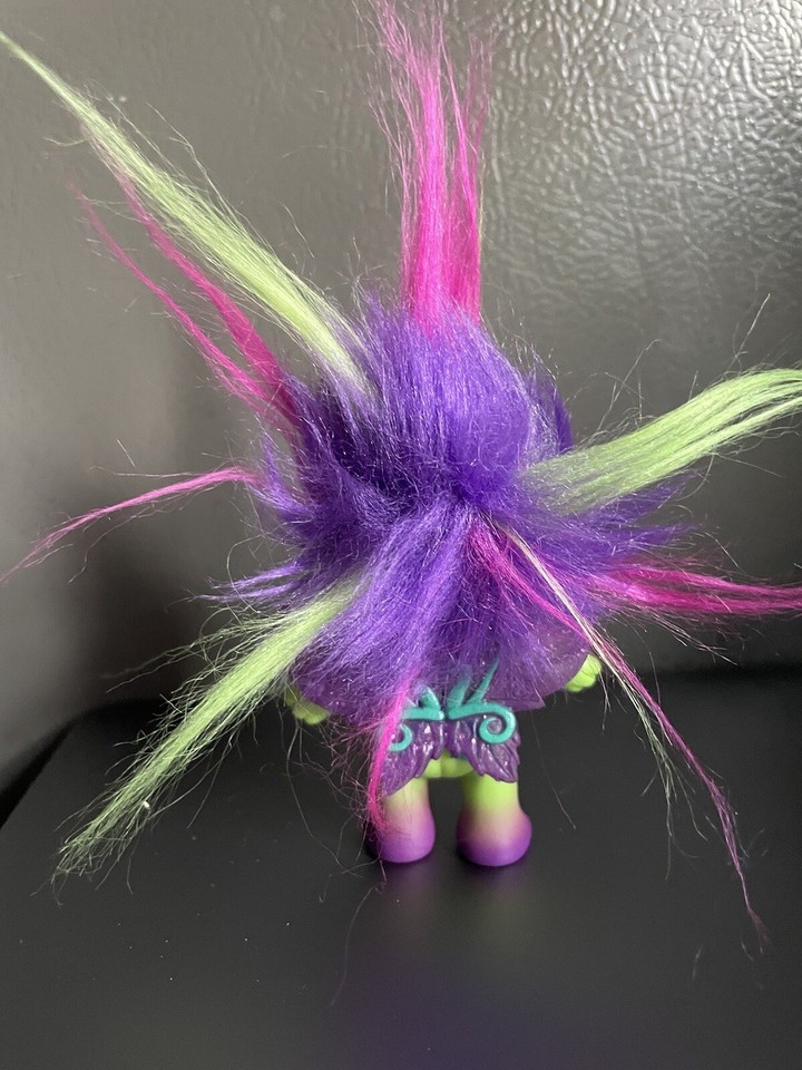 ️Rare, Moose Toys Zelfs Troll, Petal 🌸 Zelf 2.5" Troll Doll 2014 Series