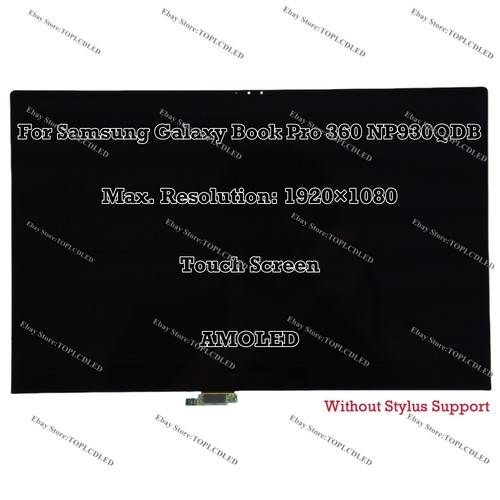 AMOLED For Samsung Galaxy Book Pro 360 NP930QDB FHD LCD Screen Touch Assembly - Picture 8 of 13