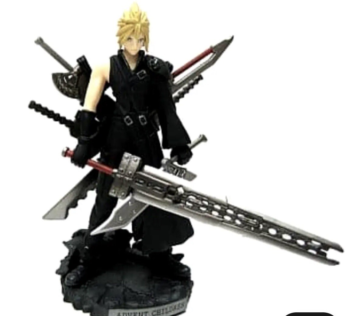 FFVII 10th アニバーサリー トレーディングアーツミニ 7種セット Final Fantasy 7 10th Anniversary FF7 Trading Arts Mini