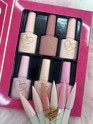 WAPIZIMA Maquillaje Gel Polish - 10ML / 0.35 FL OZ. 6 Colors  Soak Off UV LED