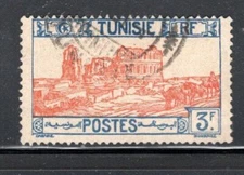 FRANCE FRENCH COLONIES TUNISIA  STAMPS USED LOT 1918AY