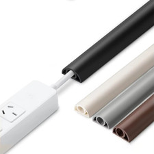PVC Floor Cable Cover Protector Power Cable Covers Rubber Wire Cover Cable Tidy