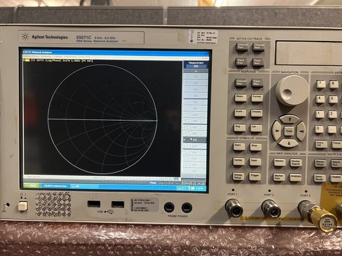 Agilent E5071C, 4-Port Network Analyzer, 8.5GHz, 019,480,UNQ, MY46110661 # - Picture 11 of 18