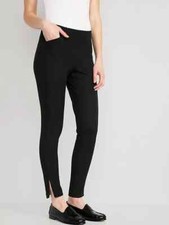 Old Navy High-Waisted Pull-On Pixie Skinny Ankle Pants Size S- Black- NWOT