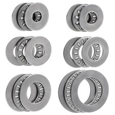 Needle Roller Bearing Sealed 3 Part 6 Sizes Thrust Ball Bearings Steel Pin