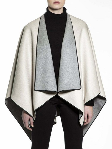 NWT Beryll Cashmere Reversible Shawl 