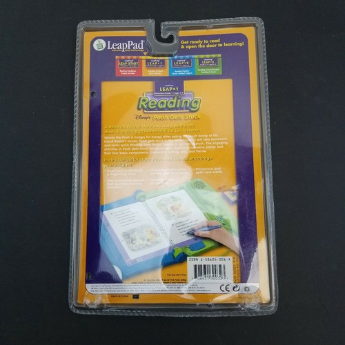 LeapPad Leap 1 Reading Pooh Gets Stuck Interactive Book Cartridge - Picture 3 of 5