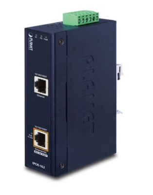 Planet Technology IPOE-162 IP30  802.3at GB Power over Ethernet+Injector