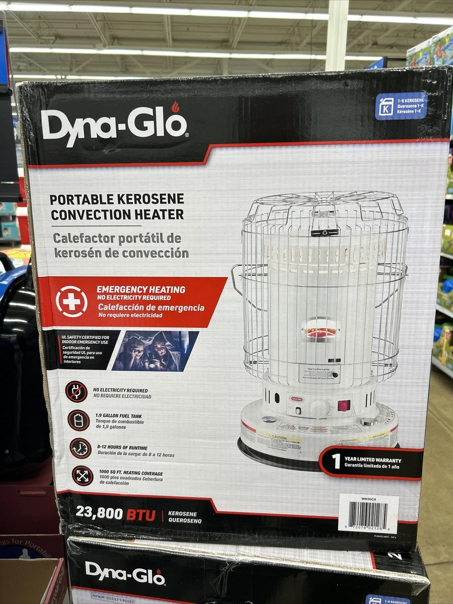 Dyna-Glo WK95C8 Portable Heater - White 872076021285 | eBay