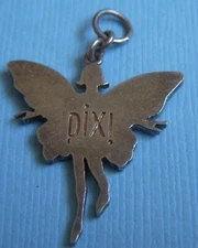 Pix! fairy sterling charm