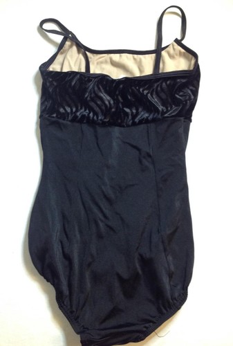 Premier Collection by Body Wrappers negro leotardo de danza adulto pequeño S A - Imagen 2 de 5